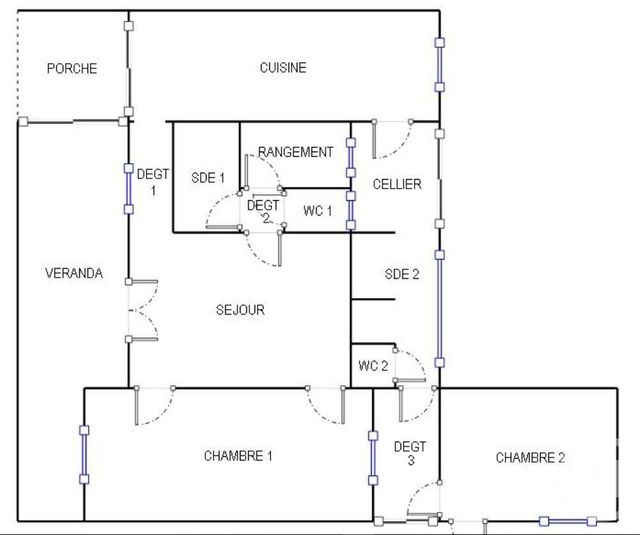 maison à vendre - 4 pièces - 88.0 m2 - ST MICHEL CHEF CHEF - 44 - PAYS-DE-LOIRE - Century 21 Agence Du Casino