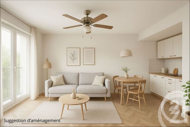 Appartement F3 à vendre - 3 pièces - 48.2 m2 - PORNIC - 44 - PAYS-DE-LOIRE - Century 21 Agence Du Casino