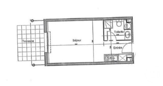 Appartement Studio à vendre - 1 pièce - 27.36 m2 - PORNIC - 44 - PAYS-DE-LOIRE - Century 21 Agence Du Casino